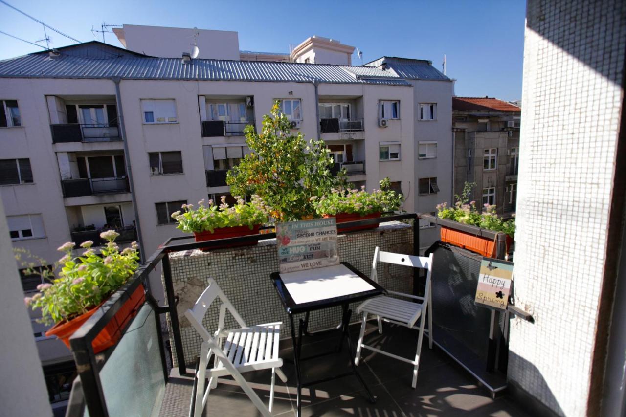 Brick Apartment On Macedonia Pedestrian Street Skopje Eksteriør bilde